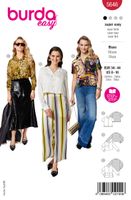 Burda Schnittmuster 5646 Damen Bluse Titelbild