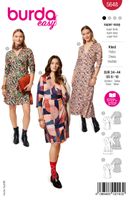 Burda Schnittmuster 5648 Damen Kleid Titelbild