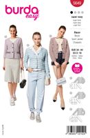 Burda Schnittmuster 5649 Damen Blazer Titelbild