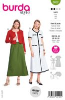 94012-Burda-Schnittmuster-5652-Damen-Kleid-und-Jacke-5652-SB-EU.jpg Burda Schnittmuster 5652 Damen Kleid Jacke Titelbild