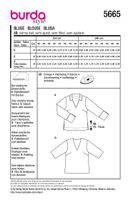 94020-Burda-Schnittmuster-5655-Damen-Bluse-5665-Back-envelope-EU.jpg Burda Schnittmuster 5665 Damen Bluse Schnittübersicht