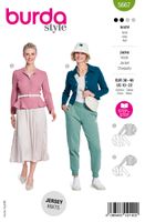 Burda Schnittmuster 5667 Damen Jacke Titelbild