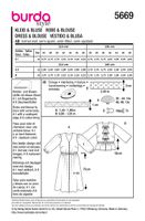 94024-Burda-Schnittmuster-5669-Damen-Kleid-und-Bluse-5669-Back-envelope-EU.jpg Burda Schnittmuster 5669 Damen Kleid Bluse Schnittübersicht