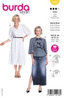 94024-Burda-Schnittmuster-5669-Damen-Kleid-und-Bluse-5669-SB-EU.jpg Burda Schnittmuster 5669 Damen Kleid Bluse Titelbild