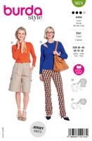 Burda Schnittmuster 5674 Damen Shirt Titelbild