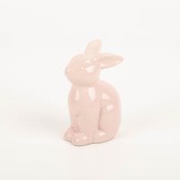 94059-Hase-Dekofigur-aus-Porzellan-in-rosa--lila-oder-gruen-11cm-von-Boltze-IMG-9100.jpg Eleganter Deko-Hase von Boltze aus hochwertigem Porzellan. Mit seiner glänzenden Oberfläche und einer Höhe von 11cm ist diese stilvolle Figur in Rosa ein zeitloser Blickfang für jede Osterdekoration - Vollansicht