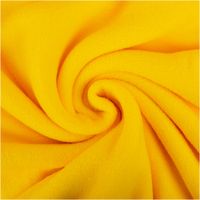 Weicher Polarfleece in leuchtendem Gelb besticht durch seine wärmenden und pflegeleichten Eigenschaften bei 1,50 m Breite und ist die ideale Wahl für kuschelige Decken, Jacken oder wärmende Accessoires - kunstvoll eingedreht in Falten