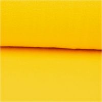 94162-Fleece-Stoff-Polarfleece-gelb-1-50m-Breite-IMG-0421.jpg Weicher Polarfleece in leuchtendem Gelb besticht durch seine wärmenden und pflegeleichten Eigenschaften bei 1,50 m Breite und ist die ideale Wahl für kuschelige Decken, Jacken oder wärmende Accessoires - ausgerollt und glatt liegend