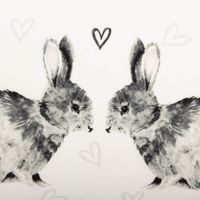 94164-Clayre-und-Eef-Kissenhuelle-Hase-Herzchen-weiss-schwarz-30x50cm-IMG-9840.jpg Diese hochwertige Kissenhülle von Clayre & Eef mit zwei niedlichen Hasen und feinen Herzchen besticht durch ihr charmantes Design in Weiß und Schwarz bei 30x50 cm Größe. Ideal als dekorativer Blickfang für ein liebevolles und gemütliches Wohnambiente - Det