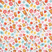 94211-Tischdeckenstoff-abwaschbar-Baumwollstoff-beschichtet-Enduit-Kawi-Comic-weiss-bunt-1-45m-Breite-IMG-0596.jpg Dieser hochwertige, beschichtete Baumwollstoff mit bunten Comic-Motiven auf weißem Grund ist abwaschbar und strapazierfähig bei 1,45 m Breite. Ideal für pflegeleichte Tischdecken, Taschen oder kreative DIY-Projekte - Vollansicht