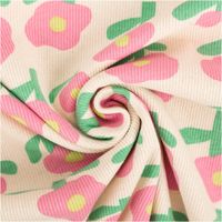 94221-Bio-Rippjersey-Rib-Jersey-Stoff-Baumwolle-Blumen-Jennifer-Bouron-natur-pink-1-2m-Breite-IMG-0282.jpg Hochwertiger Bio Rippjersey mit verspieltem Blumendesign von Jennifer Bouron in Natur und Pink besticht durch seine elastische Rippstruktur bei 1,2 m Breite und eignet sich ideal für bequeme Babybekleidung - kunstvoll eingedreht in Falten