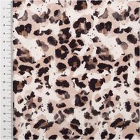 94254-Bio-Jersey-Stoff-Bio-Baumwolljersey-Leo-beige-1-50m-Breite-IMG-0255-2.jpg Nachhaltiger Bio Baumwolljersey mit wildem Leopardenmuster in Beige und Schwarz besticht durch seine elastische Qualität bei 1,50 m Breite und ist ideal für bequeme Shirts oder modische Leggings geeignet - mit Massband