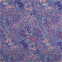 94328-Viskose-Stoff-Lenzing-EcoVero----Bluemchen-lila-140-cm-Breite-IMG-1110.jpg Lila Viskosestoff aus Lenzing EcoVero mit dichtem Blümchenprint in Pink, Pfirsich und Dunkelviolett mit zarten mintgrünen Ranken und Blättern im romantischen Ditsy-Stil, 140 cm breit - Vollansicht