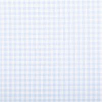 94402-Baumwollstoff-Popeline-Yarn-Dyed-garngefaerbt-kleine-Karos-2-7-mm-hellblau-weiss-1-44m-Breite-IMG-3497.jpg Garngefärbter Baumwoll-Popeline mit 2,7 mm Karos in Hellblau und Weiß. Die 1,44 m breite Meterware ist hochwertig und ideal für zeitlose Blusen, Hemden oder maritime Landhaus-Deko geeignet - Nahaufnahme