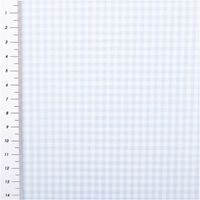 94402-Baumwollstoff-Popeline-Yarn-Dyed-garngefaerbt-kleine-Karos-2-7-mm-hellblau-weiss-1-44m-Breite-IMG-3498.jpg Garngefärbter Baumwoll-Popeline mit 2,7 mm Karos in Hellblau und Weiß. Die 1,44 m breite Meterware ist hochwertig und ideal für zeitlose Blusen, Hemden oder maritime Landhaus-Deko geeignet - mit Massband