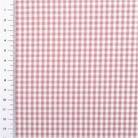 94405-Baumwollstoff-Popeline-Yarn-Dyed-garngefaerbt-kleine-Karos-2-7-mm-mauve-weiss-1-44m-Breite-IMG-3504.jpg Garngefärbter Baumwoll-Popeline mit 2,7 mm Karos in Mauve und Weiß. Die 1,44 m breite Meterware ist hochwertig und ideal für zeitlose Blusen, Hemden oder verspielte Landhaus-Deko geeignet - mit Massband