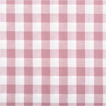 Garngefärbter Baumwoll-Popeline mit klassischen Vichy-Karos in Mauve und Weiß. Die 1,44 m breite Meterware ist hochwertig und ideal für zeitlose Blusen, Hemden oder verspielte Landhaus-Deko geeignet - Nahaufnahme