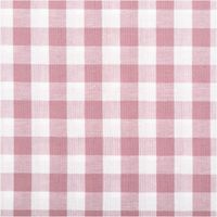 Garngefärbter Baumwoll-Popeline mit klassischen Vichy-Karos in Mauve und Weiß. Die 1,44 m breite Meterware ist hochwertig und ideal für zeitlose Blusen, Hemden oder verspielte Landhaus-Deko geeignet - Nahaufnahme