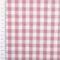 94407-Baumwollstoff-Popeline-Yarn-Dyed-garngefaerbt-Vichy-Karos-mauve-weiss-1-44m-Breite-IMG-3541.jpg Garngefärbter Baumwoll-Popeline mit klassischen Vichy-Karos in Mauve und Weiß. Die 1,44 m breite Meterware ist hochwertig und ideal für zeitlose Blusen, Hemden oder verspielte Landhaus-Deko geeignet - mit Massband