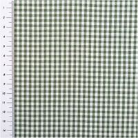 94410-Baumwollstoff-Popeline-Yarn-Dyed-garngefaerbt-kleine-Karos-2-7-mm-dunkelgruen-weiss-1-44m-Breite-IMG-2028.jpg Dieser garngefärbte Baumwollstoff in Popeline-Qualität zeigt ein klassisches, 2,7 mm kleines Karomuster in Dunkelgrün und Weiß, das bei einer Breite von 1,44 m eine zeitlose und hochwertige Optik für vielseitige Nähprojekte garantiert - mit Massband