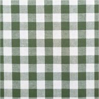 94411-Baumwollstoff-Popeline-Yarn-Dyed-garngefaerbt-Vichy-Karos-dunkelgruen-weiss-1-44m-Breite-IMG-2068.jpg Dieser garngefärbte Baumwollstoff in Popeline-Qualität besticht durch seine klassischen, mittelgroßen Vichy-Karos in Dunkelgrün und Weiß, die bei einer Breite von 1,44 m eine zeitlose und hochwertige Optik für vielseitige Nähprojekte bieten - Nahaufnahme