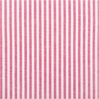94413-Baumwollstoff-Popeline-Yarn-Dyed-garngefaerbt-Streifen-3mm-beere-weiss-1-44m-Breite-IMG-2158.jpg Hochwertiger, garngefärbter Baumwoll-Popeline zeigt ein klassisches Muster aus vertikalen, drei Millimeter breiten Streifen in Beere und Weiß. Die feine Webstruktur des 1,44 Meter breiten Stoffes wirkt besonders gleichmäßig und farbenfroh präzise - Nahaufn