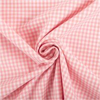 Dieser garngefärbte Baumwollstoff in Popeline-Qualität besticht durch ein klassisches, 2,7 mm kleines Karomuster in Altrosa und Weiß, das bei einer Breite von 1,44 m eine sanfte und zeitlose Optik für hochwertige Nähprojekte bietet - kunstvoll eingedreht i