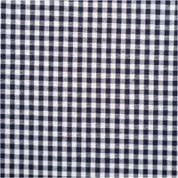 94432-Baumwollstoff-Popeline-Yarn-Dyed-garngefaerbt-kleine-Karos-2-7-mm-marineblau-weiss-1-44m-Breite-IMG-2050.jpg Dieser garngefärbte Baumwollstoff in Popeline-Qualität besticht durch sein klassisches, 2,7 mm kleines Karomuster in Marineblau und Weiß, das bei einer Breite von 1,44 m eine kontrastreiche und zeitlose Optik für hochwertige Nähprojekte bietet - Nahaufnahm