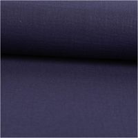 94438-Musselin-Stoff-Baumwolle-Glitzer-Marineblau-1-36m-Breite-IMG-2204.jpg Luftiger Baumwoll-Musselin in Marineblau besticht durch dezent eingewebte Glitzerpartikel. Die charakteristische Struktur des 1,36 Meter breiten Stoffes verleiht kreativen Nähprojekten eine edle sowie verspielte Optik ohne künstliche Details - ausgerollt u