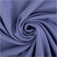 Weicher Bio-Baumwolljersey in Lavendel überzeugt durch seine elastische Qualität und hohe Hautfreundlichkeit. Der 1,50 Meter breite Stoff eignet sich ideal für bequeme Bekleidung und sorgt für langlebigen Tragekomfort bei jedem Nähprojekt - kunstvoll einge