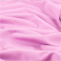 Weicher Bio-Baumwolljersey in hellem Violett überzeugt durch seine elastische Qualität und hohe Hautfreundlichkeit. Der 1,50 Meter breite Stoff eignet sich ideal für bequeme Bekleidung und sorgt für langlebigen Tragekomfort bei jedem Nähprojekt - stilvoll