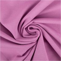 94447-Jersey-Stoff-Bio-Baumwolljersey-einfarbig-Hellviolett-1-5m-Breite-IMG-2277.jpg Weicher Bio-Baumwolljersey in hellem Violett überzeugt durch seine elastische Qualität und hohe Hautfreundlichkeit. Der 1,50 Meter breite Stoff eignet sich ideal für bequeme Bekleidung und sorgt für langlebigen Tragekomfort bei jedem Nähprojekt - kunstvoll