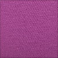 Weicher Bio-Baumwolljersey in kräftigem Violett überzeugt durch seine elastische Qualität und hohe Hautfreundlichkeit. Der 1,50 Meter breite Stoff eignet sich ideal für bequeme Bekleidung und sorgt für langlebigen Tragekomfort bei jedem Nähprojekt - nahauf