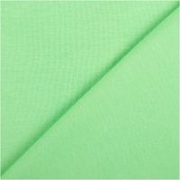 94449-Jersey-Stoff-Bio-Baumwolljersey-einfarbig-Limette-1-5m-Breite-IMG-2305.jpg Weicher Bio-Baumwolljersey in leuchtendem Limettengrün besticht durch seine elastische Qualität und hohe Hautfreundlichkeit. Der 1,50 Meter breite Stoff eignet sich hervorragend für bequeme Bekleidung und garantiert einen frischen, langlebigen Tragekomfort