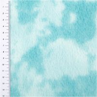 94584-Kunstfelll-Soft-Pluesch-Meterware-Batik-blau-1-50m-Breite-IMG-3878.jpg Kunstfell Soft-Plüsch Meterware in Batik-Optik, 1,50 m breit – flauschig weiche Textur in türkis-weißem Wolkenmuster, sanft verlaufende Farbnuancen, ideal für Dekoration und kreative Projekte - mit Massband