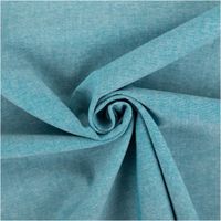 94586-Baumwollstoff-Popeline-Yarn-Dyed-garngefaerbt-einfarbig-petrol-meliert-1-44m-Breite-IMG-3429.jpg Hochwertiger, garngefärbter Baumwoll-Popeline in Petrol meliert. Die 1,44 m breite Meterware überzeugt durch ihre feine Struktur und ist ideal für zeitlose Blusen, Hemden oder Deko-Projekte geeignet - kunstvoll eingedreht in Falten