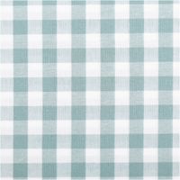 94597-Baumwollstoff-Popeline-Yarn-Dyed-garngefaerbt-Vichy-Karos-altgruen-weiss-1-44m-Breite-IMG-3528.jpg Garngefärbter Baumwoll-Popeline mit klassischen Vichy-Karos in Altgrün/Weiß. Die 1,44 m breite Meterware ist hochwertig und ideal für zeitlose Blusen, Hemden oder stilvolle Landhaus-Deko geeignet - Nahaufnahme