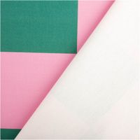 94650-Baumwollstoff-Dekostoff-Halbpanama-Digitaldruck-Karo-10x10cm-pink-dunkelgruen-1-40m-Breite--IMG-3066.jpg Hochwertiger Halbpanama-Dekostoff aus Baumwolle mit großflächigem Karomuster ($10 \times 10$ cm) in Pink und Dunkelgrün. Die 1,40 m Breite eignet sich ideal für moderne Kissen, Tischwäsche oder Taschen - mit Rueckseite