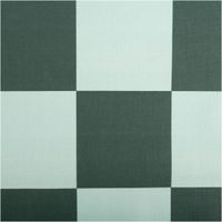 94653-Baumwollstoff-Dekostoff-Halbpanama-Digitaldruck-Karo-10x10cm-dunkelgruen-mintgruen-1-40m-Breite--IMG-3079.jpg Hochwertiger Halbpanama-Dekostoff aus Baumwolle mit modernem Karomuster ($10 \times 10$ cm) in Dunkelgrün und Mintgrün. Dank der Breite von 1,40 m ideal für Kissenbezüge, Tischwäsche oder kreative Taschenprojekte - Nahaufnahme