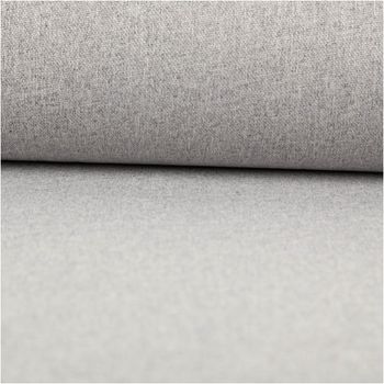 Verdunklungs-Doubleface-Stoff mit feiner Leinenstruktur-Optik, taupe meliert in warmem Hellgrau. Blickdicht, beidseitig nutzbar, leicht changierend. Ideal für Vorhänge & Raumteiler. 147 cm breit - ausgerollt und glatt liegend