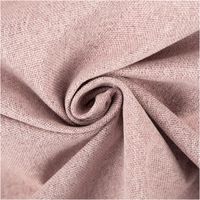Verdunklungsstoff Doubleface in zartem Rosa meliert – uni, mit feiner Gewebestruktur, blickdicht und beidseitig verwendbar. Als Rolle aufgewickelt präsentiert. Breite: 1,47 m. Ideal für Vorhänge und Verdunklungen - kunstvoll eingedreht in Falten