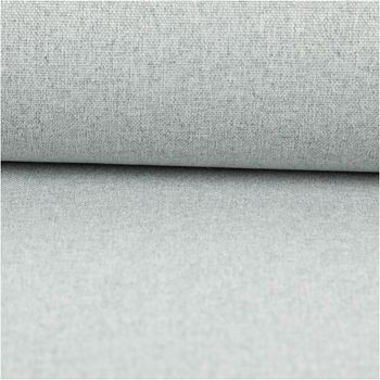 Verdunklungs-Doubleface-Stoff mit feiner Leinenstruktur-Optik, mintgrün-grau meliert in zartem Pastellton. Blickdicht, beidseitig nutzbar, sanft changierend. Ideal für Vorhänge & Raumteiler. 147 cm breit - ausgerollt und glatt liegend