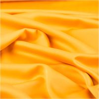 94714-Royal-Micro-Satin-Stoff-Meterware-gelb-1-40m-Breite-IMG-4107.jpg Royal Micro Satin Meterware in leuchtendem Gelb, 1,40 m breit – seidig glatte Oberfläche mit feinem Glanz im strahlenden Sonnengelb, als Rolle fotografiert, frisch und energiegeladen kombinierbar - stilvoll drapiert