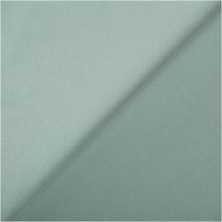 Royal Micro Satin Meterware in dunklem Mintgrün, 1,40 m breit – seidig glatte Oberfläche mit sanftem Glanz und kühler Tiefenwirkung, als Rolle fotografiert, stilvoll für Mode und Heimtextilien - mit Rueckseite