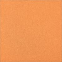 Royal Micro Satin Meterware in warmem Rostton, 1,40 m breit – seidig glatte Oberfläche mit sattem Glanz im lebhaften Orange-Braun, als Rolle fotografiert, herb-warm und ausdrucksstark kombinierbar - Nahaufnahme