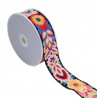 94791-Bestickte-Blumenborte-ecru-bunt-8-8cm-Breite-Screenshot-2026-05-08-192737.png Bestickte Blumenborte in schwarz mit bunten floralen Stickereien auf einer Rolle
