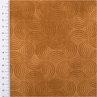 94821-Baumwollstoff-Popeline-Stoff-Bogen-Serie-Vintage-Washed-Braun-1-40m-Breite-IMG-4163.jpg Baumwollstoff Popeline Vintage Washed, 1,40 m breit – warmer Braunton mit dezent tonigem Bogenmuster in geschwungener Kreisoptik, leicht verblasster Look, weich und vielseitig einsetzbar - mit Massband