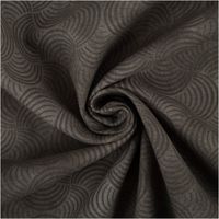 94882-Baumwollstoff-Popeline-Stoff-Bogen-Serie-Vintage-Washed-Schwarz-1-40m-Breite-IMG-5079.jpg Baumwoll-Popeline „Vintage Washed", 1,40 m breit, in Schwarz mit grafischem Bogenmuster in Ton-in-Ton – dezent strukturiert, zeitlos und vielseitig für Mode oder anspruchsvolle Dekorationsprojekte - kunstvoll eingedreht in Falten