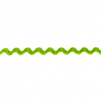 Zackenlitze limegrün 13mm breit für mehr Pep auf deinen Textilien