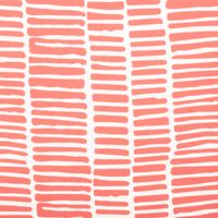 Outdoor Kissen Bliss weiß pink Stoffmuster in Rosa mit horizontalen Streifen